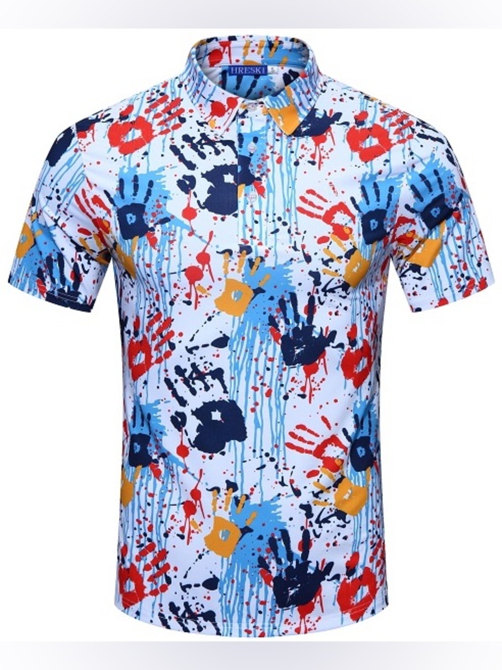 Hreski Men’s Hands Golf Shirt